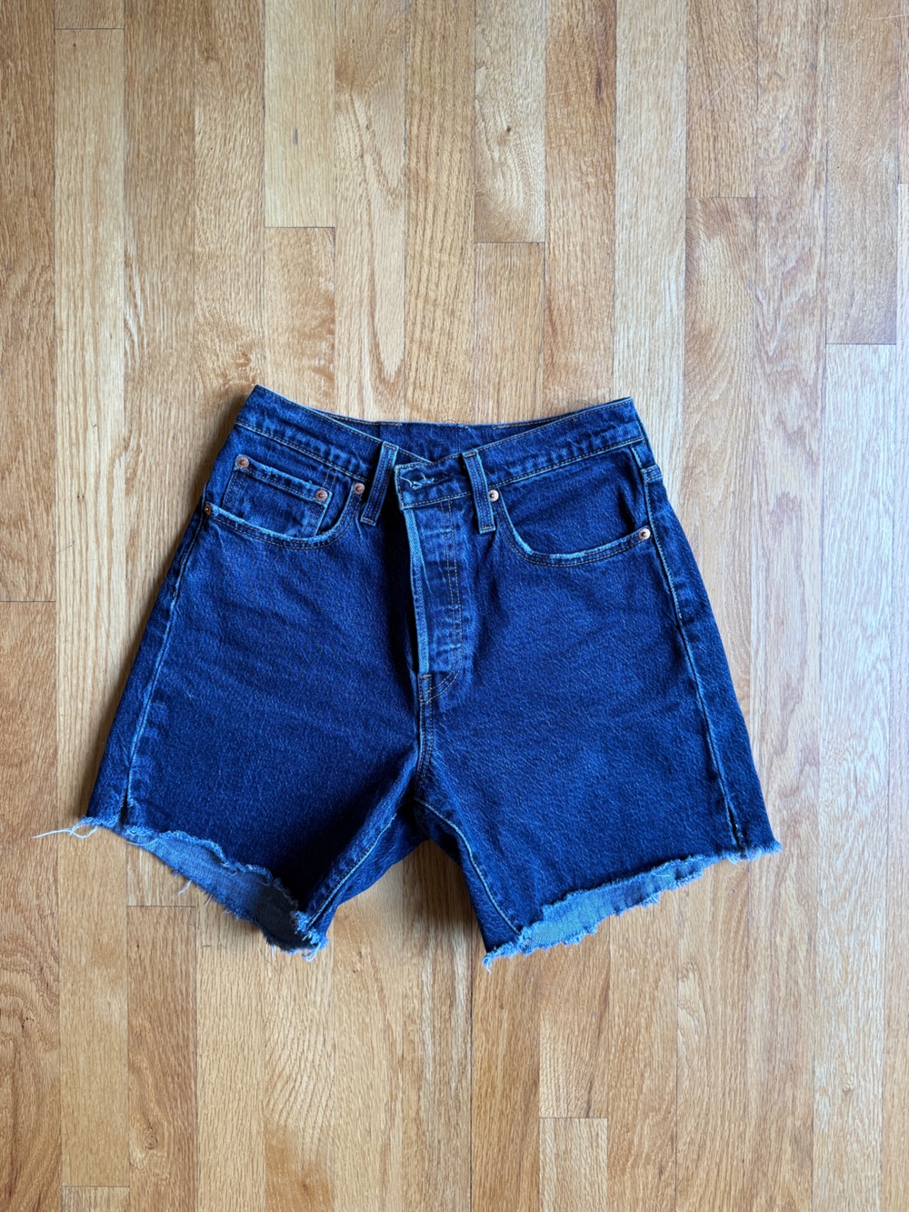 Levi's 501 Original Cut-Off Denim Shorts